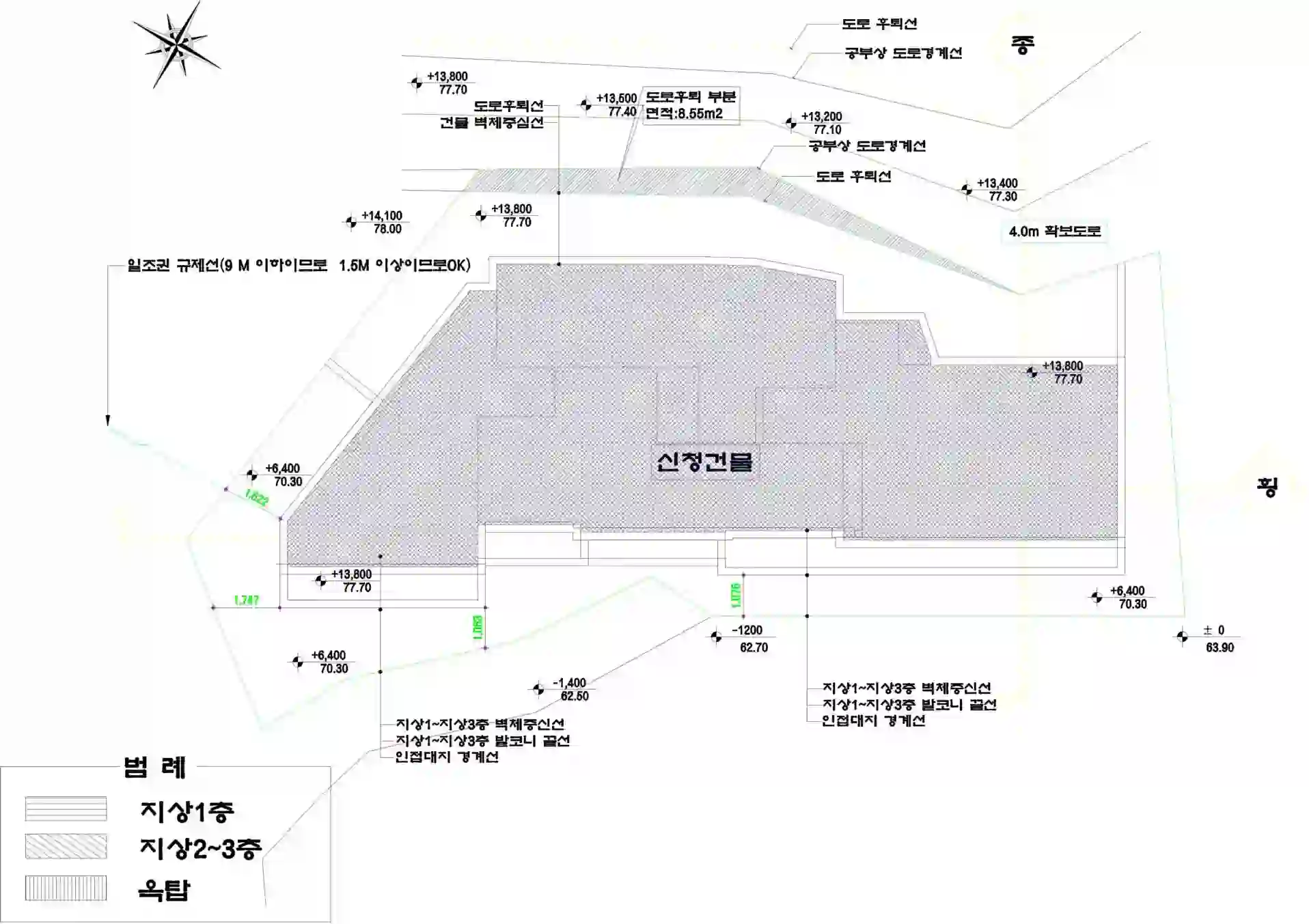 남산예가 배치도 이미지